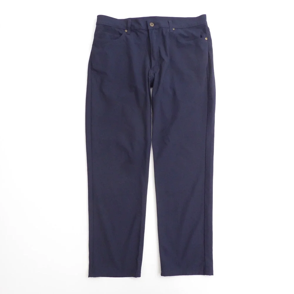 Levi Mens 511 Slim Fit Tech Pants Navy Blue Engineered For Movement 36x30